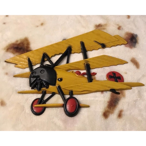 Vintage Sexton Bi Plane Wall Decor - Picture 1 of 7